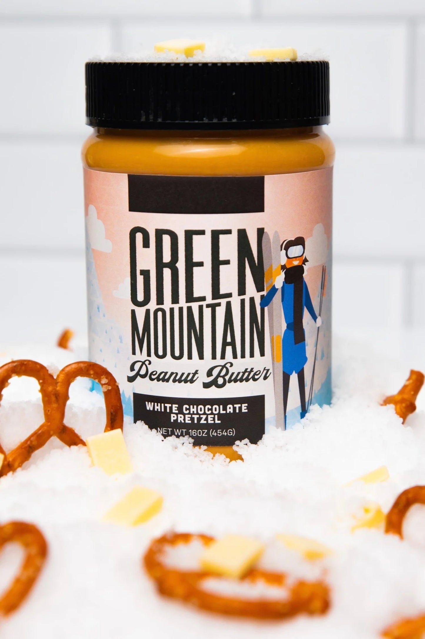Green Mountain White Chocolate Pretzel Peanut Butter