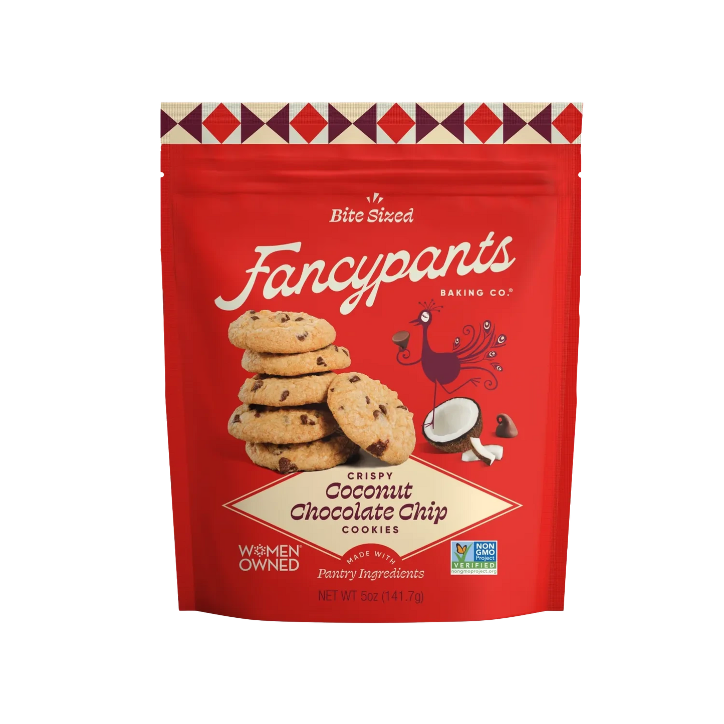 Fancypants Coconut Chocolate Chip Cookies