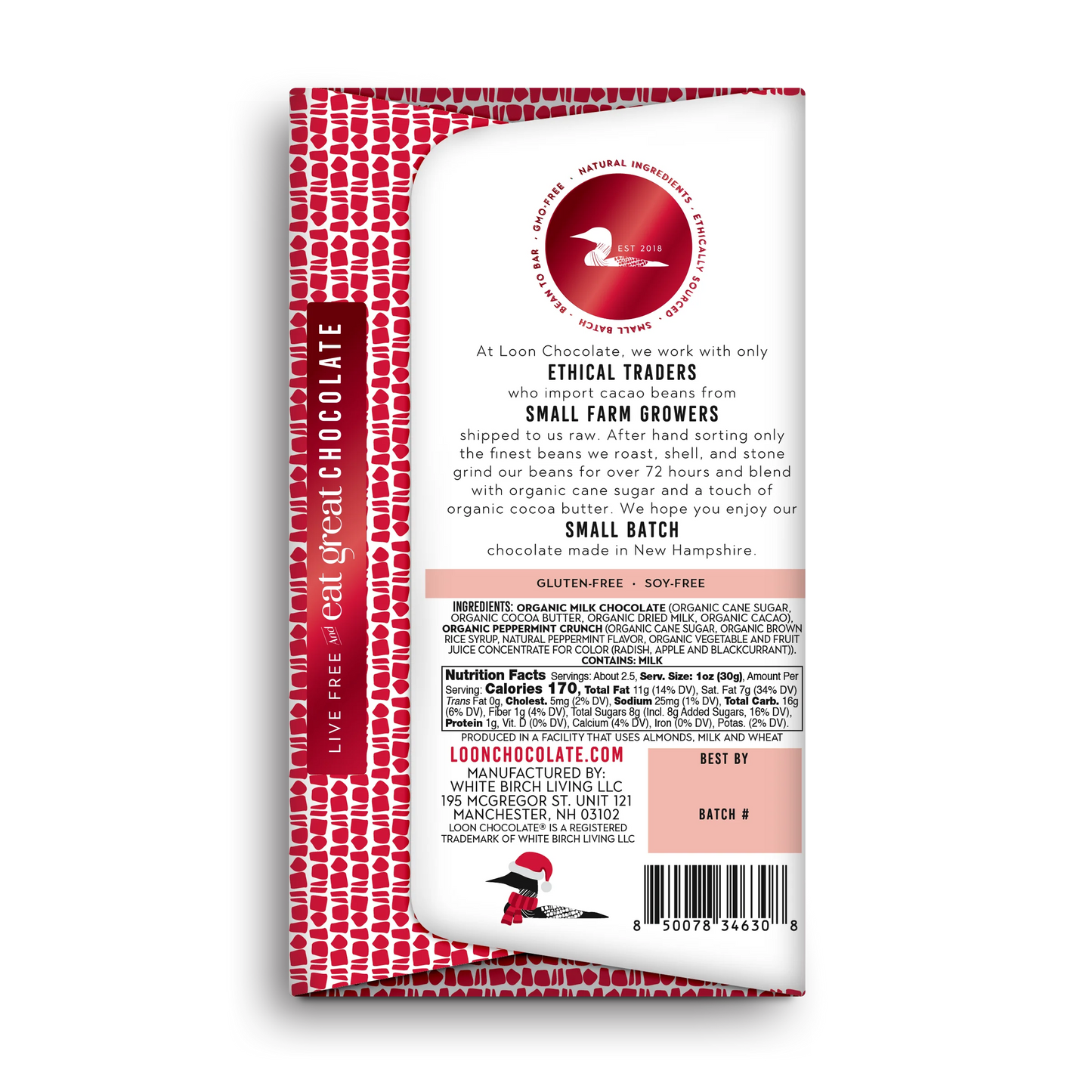 Peppermint Crunch – Milk Chocolate