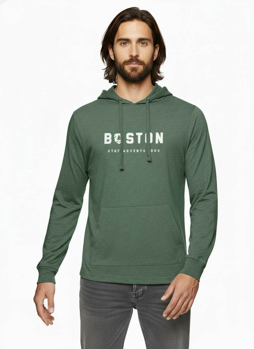 Unisex Eco Hoodie - Boston Design