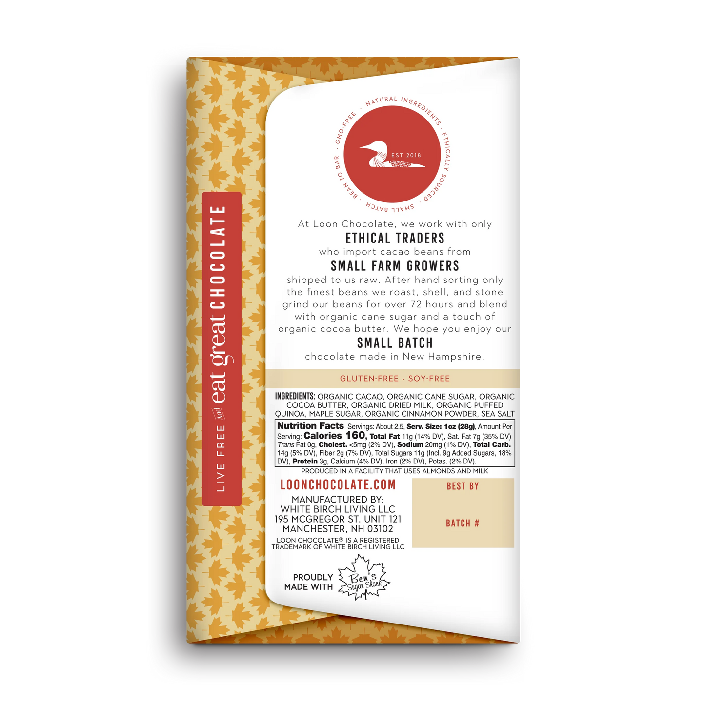 Loon Chocolate Bars
