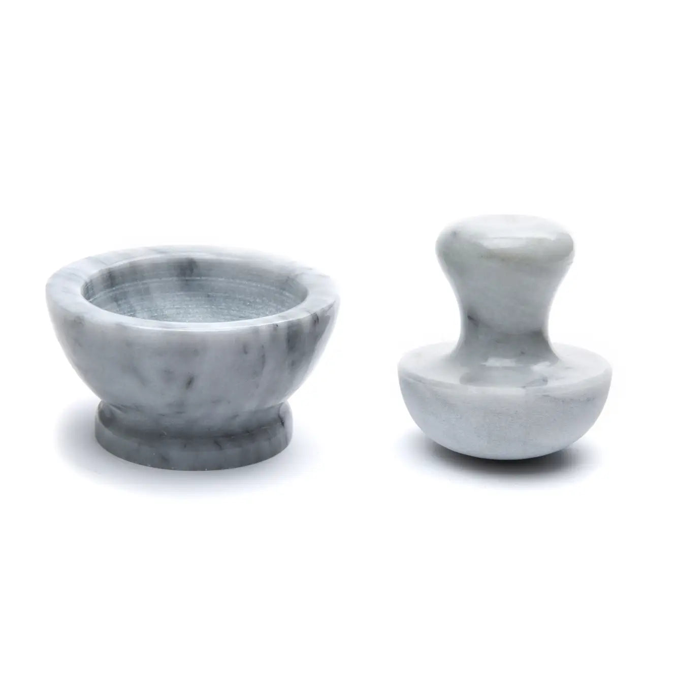 Mortar and Pestle - White Marble
