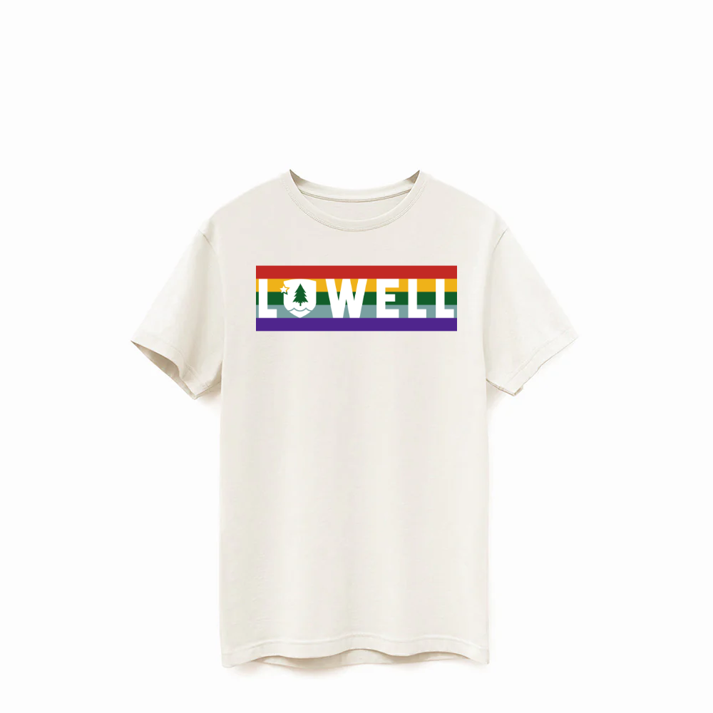 Supima Cotton Lowell T - Rainbow