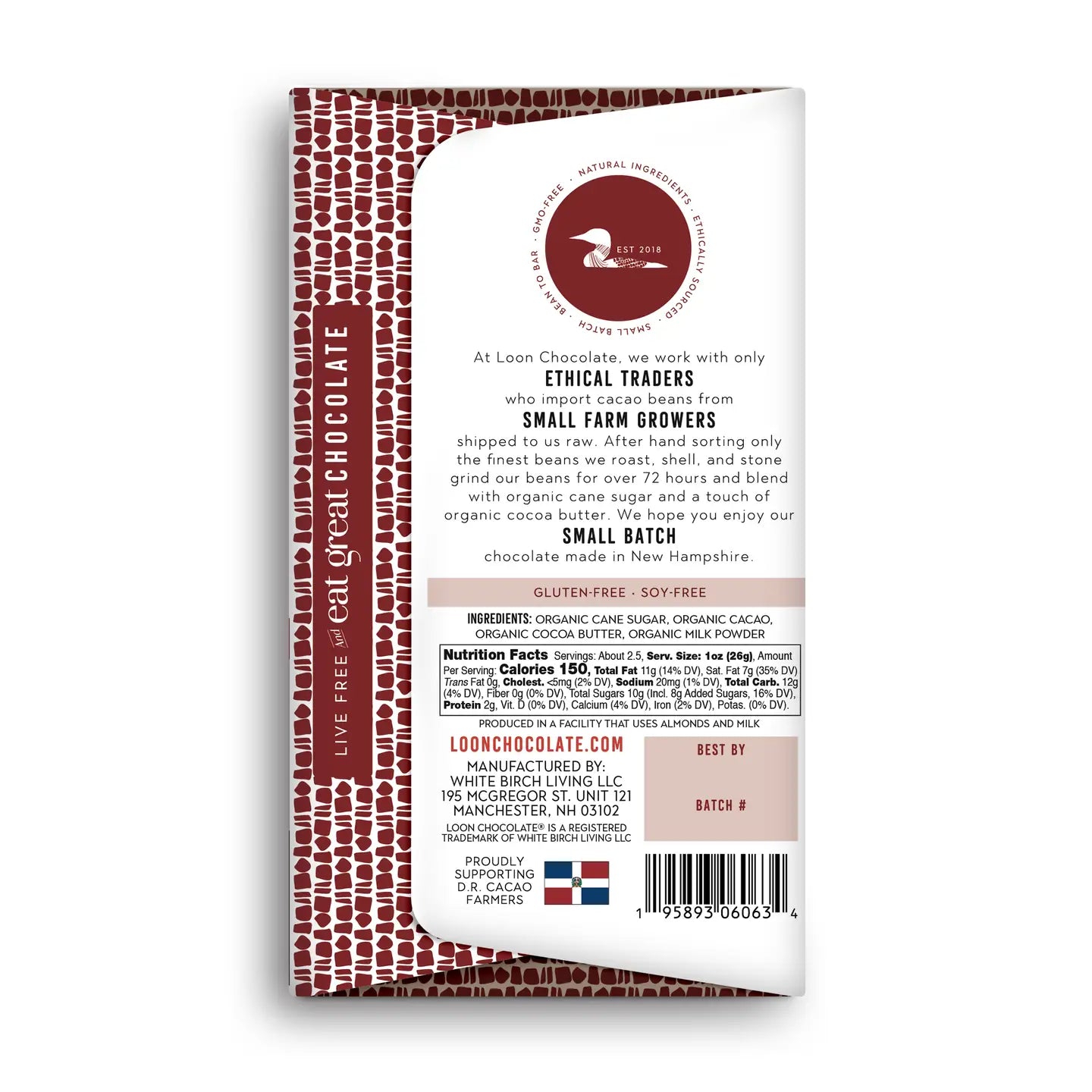 Dominican Republic - 50% Dark Milk