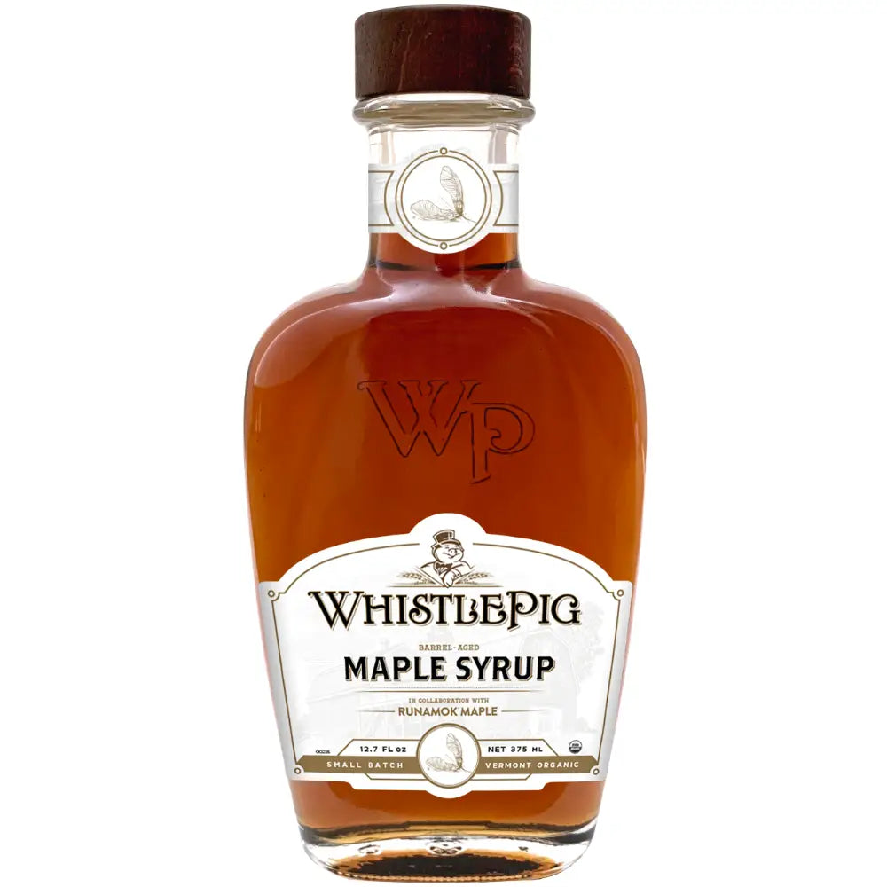Whistlepig Rye Whiskey Barrel-Aged Organic Maple Syrup