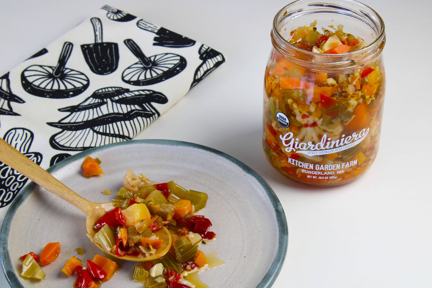 Organic Giardiniera Pickled Vegetables