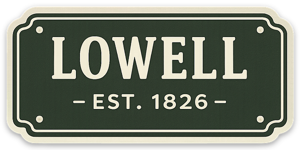 Lowell Sticker