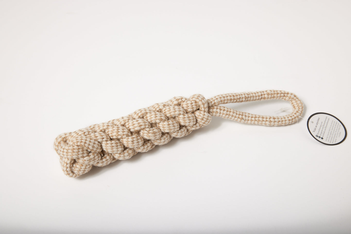 Hemp Rope Toy - Braided Bar With Handle