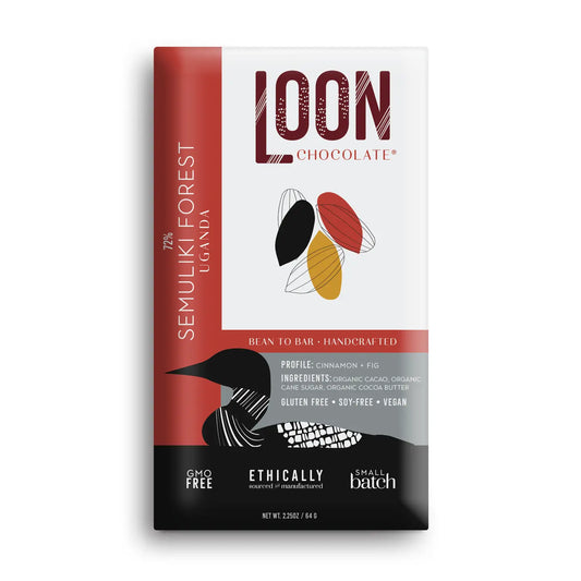 Uganda Semiliki Forest - 72% Dark Chocolate