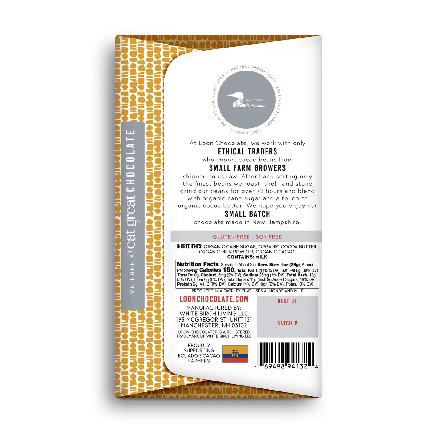 Ecuador - 40% Milk Chocolate