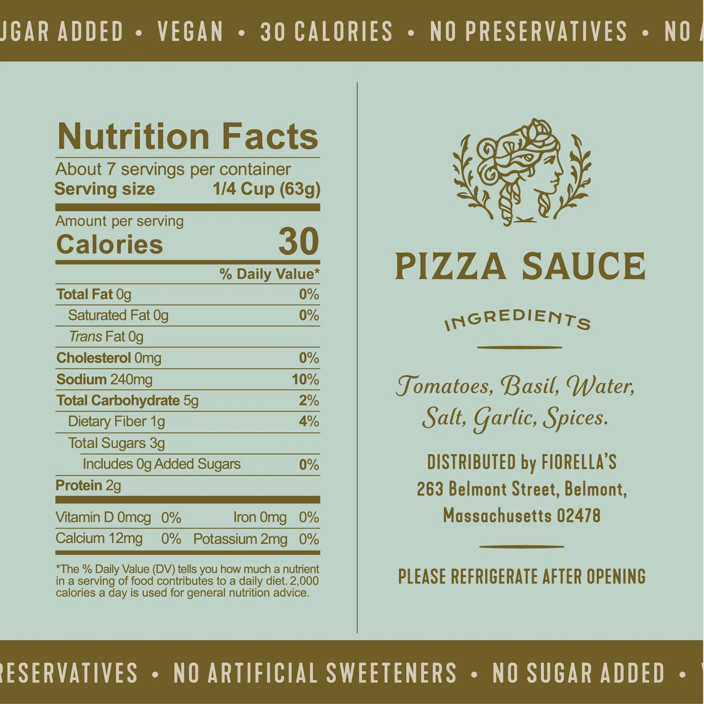 Fiorella’s Pizza Sauce