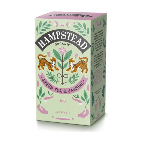Green Tea & Jasmine - 20 Tea Bags