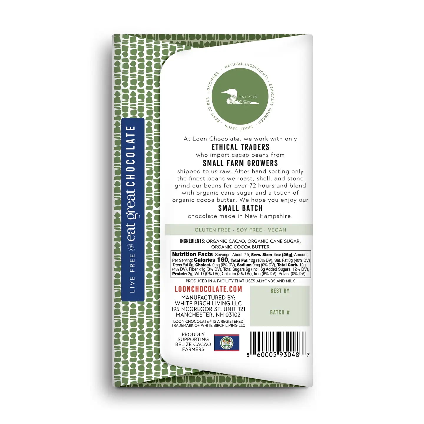 Belize Maya Mountain - 75% Dark Chocolate