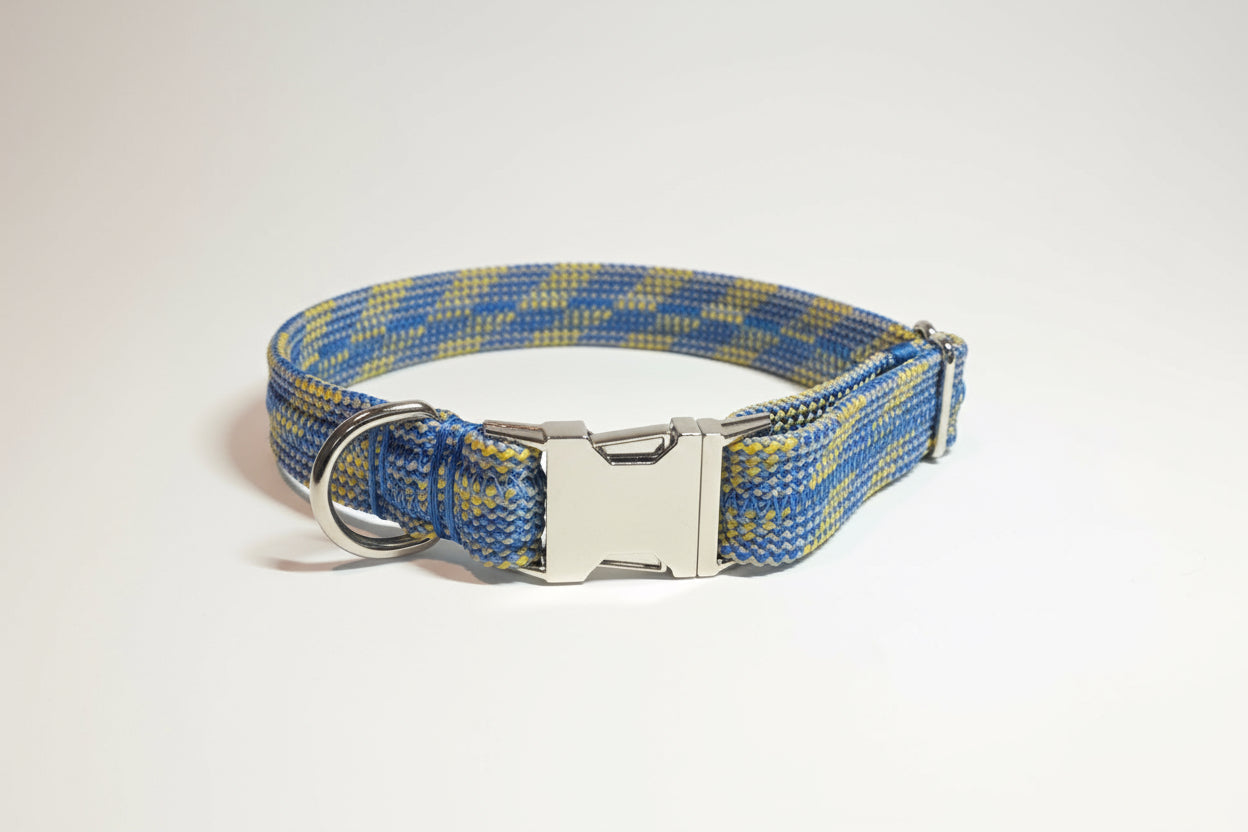 Upcycled Climbing Rope Dog Collar