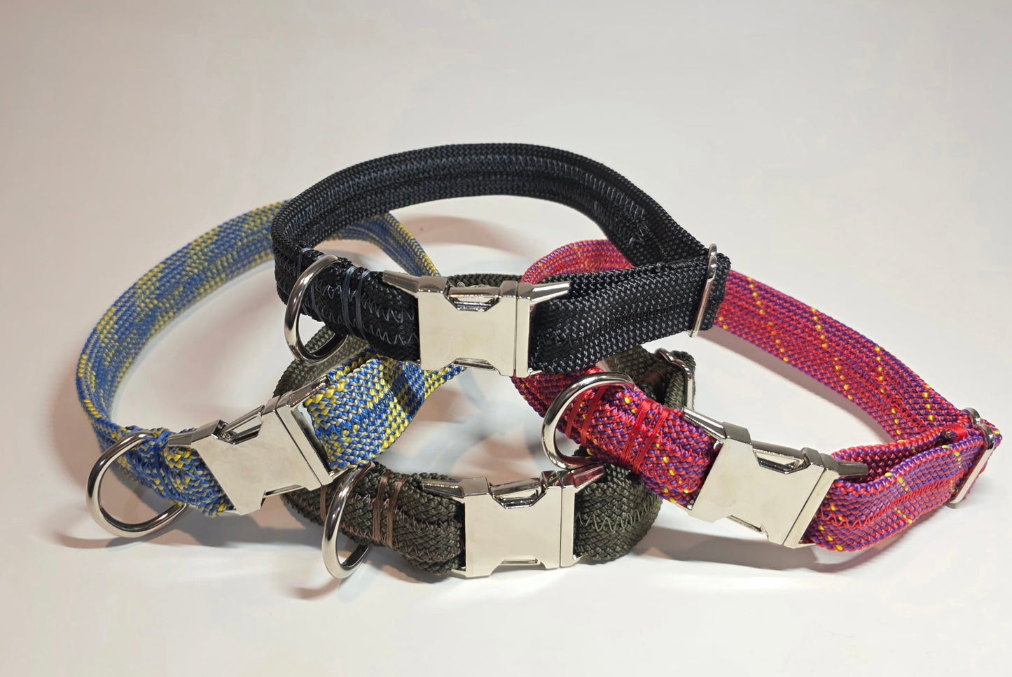 Upcycled Climbing Rope Dog Collar