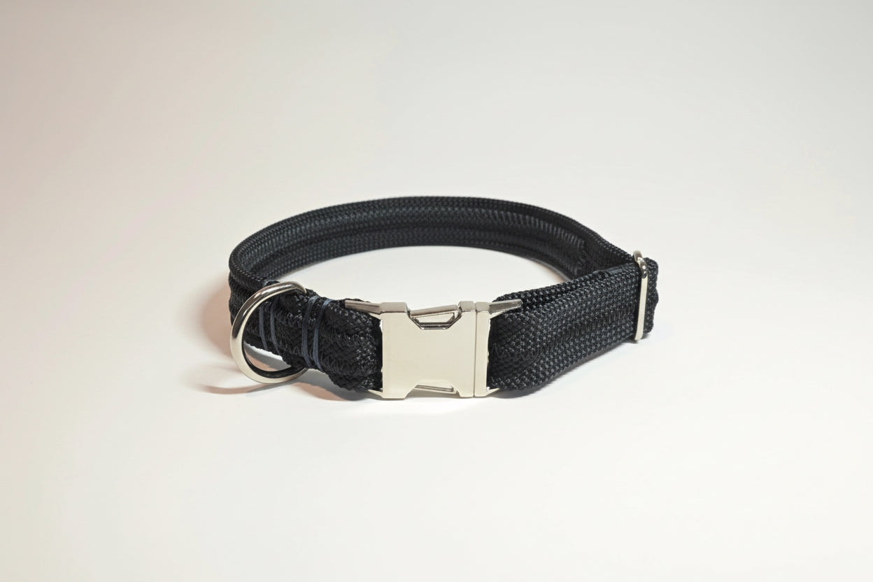 Upcycled Climbing Rope Dog Collar