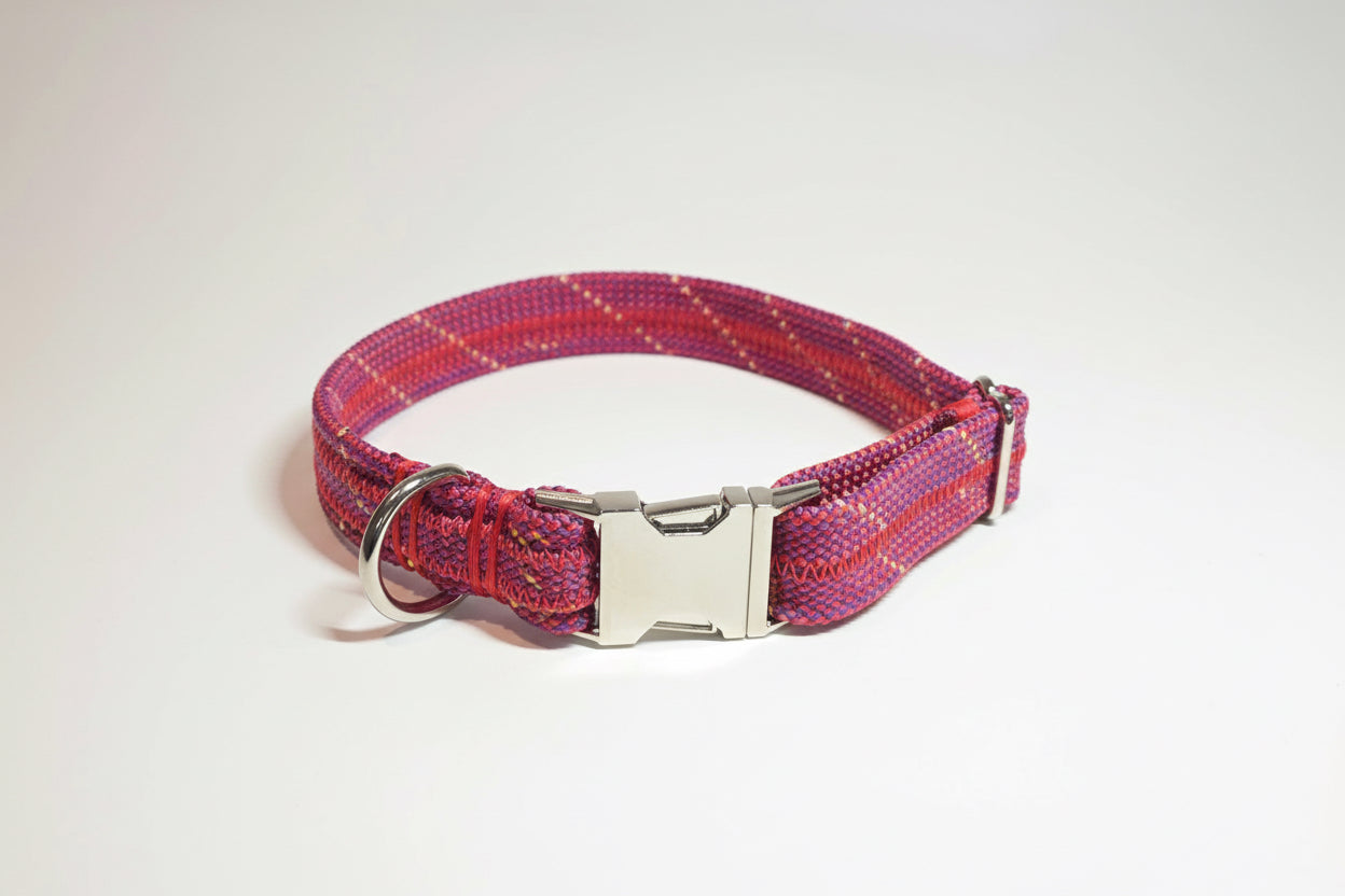 Upcycled Climbing Rope Dog Collar