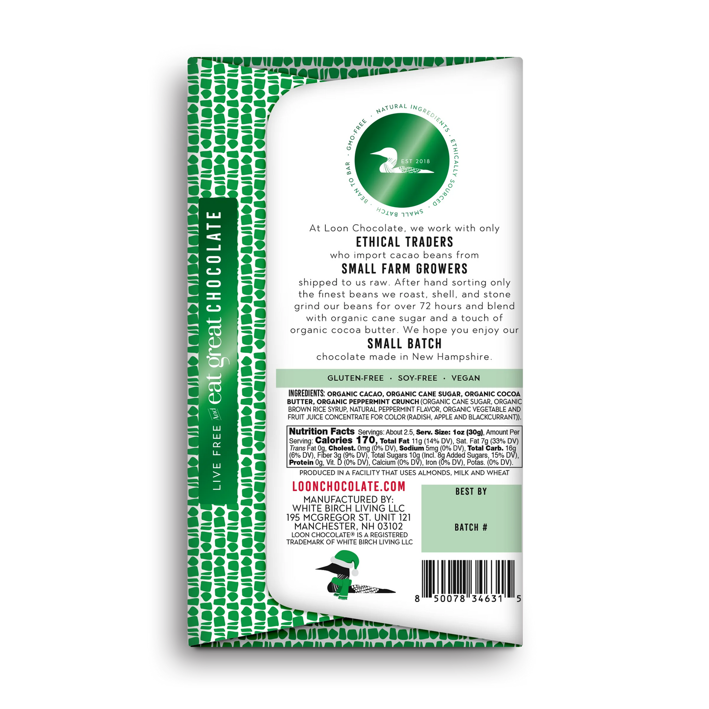 Peppermint Crunch – Dark Chocolate