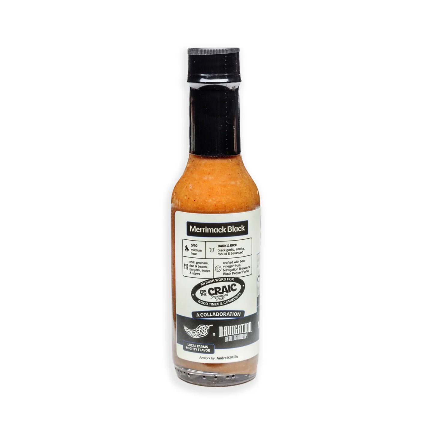Merrimack Black Hot Sauce