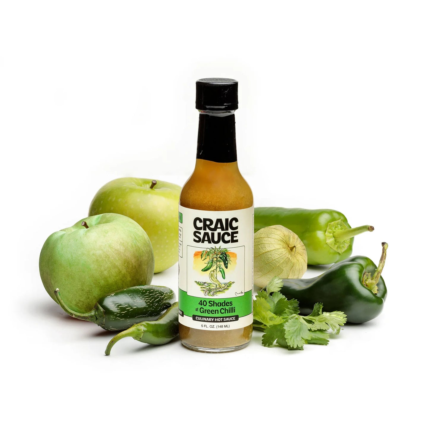 40 Shades of Green Chilli Hot Sauce