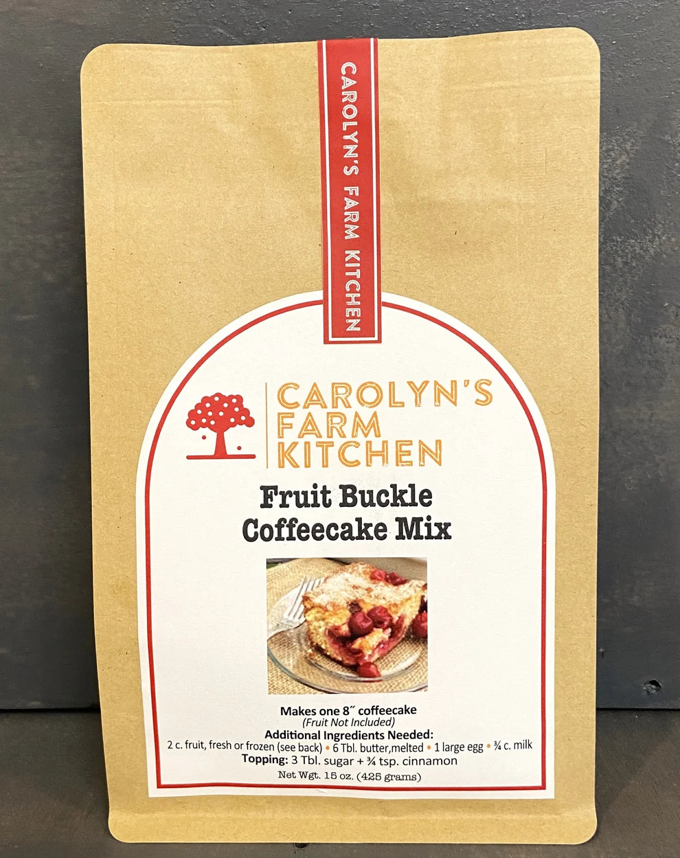 Fruit Buckle Coffeecake Mix