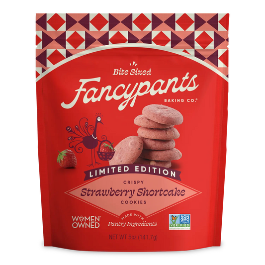Fancypants Strawberry Shortcake Cookies