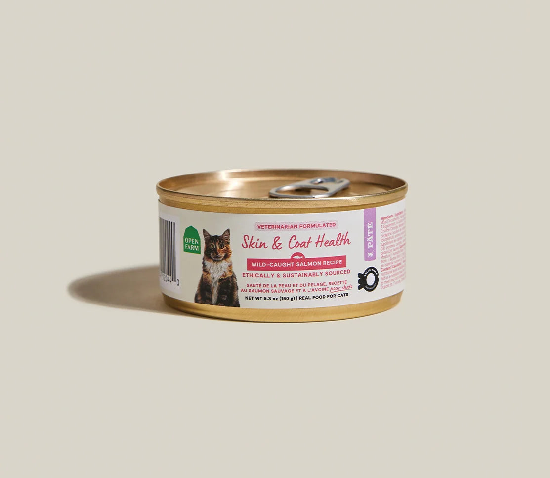 Wild-Caught Salmon Skin & Coat Health Pâté for Cats