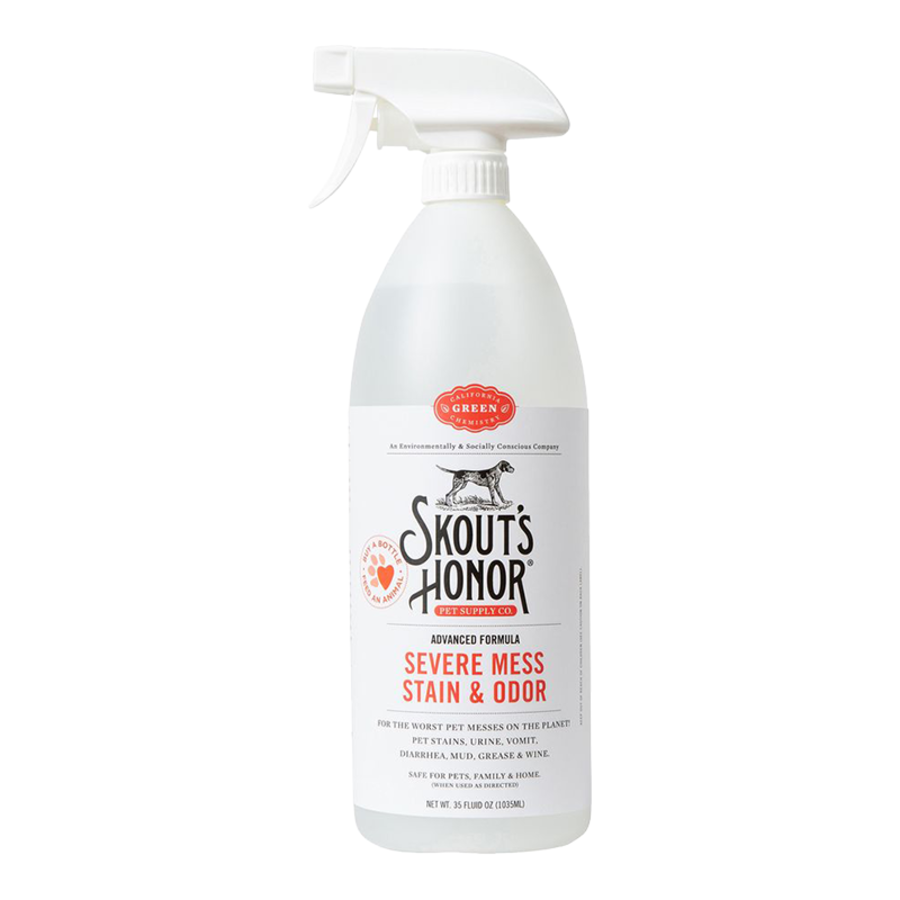SKOUT'S HONOR DOG STAIN & ODOR SEVERE MESS ADVANCED FORMULA 35OZ