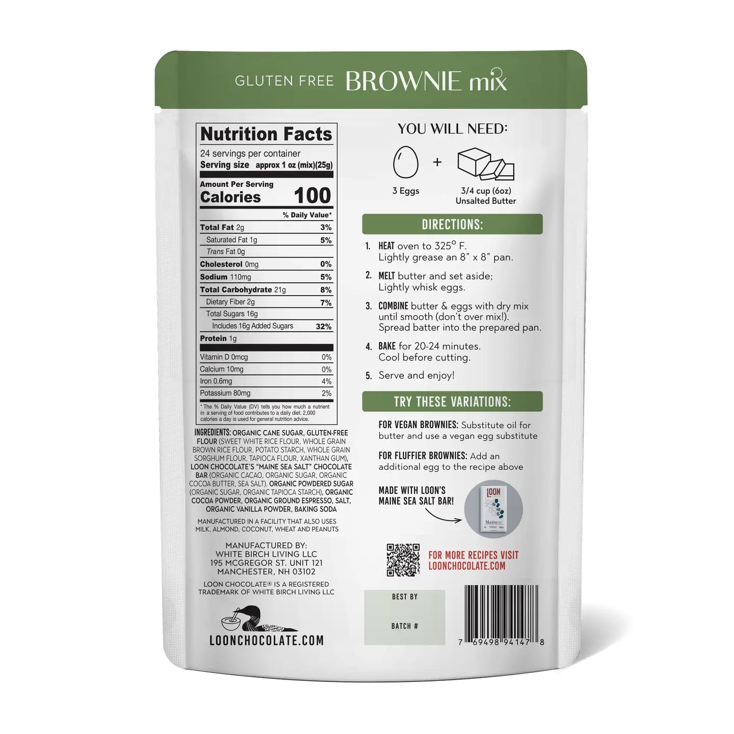 Gluten-Free Brownie Mix