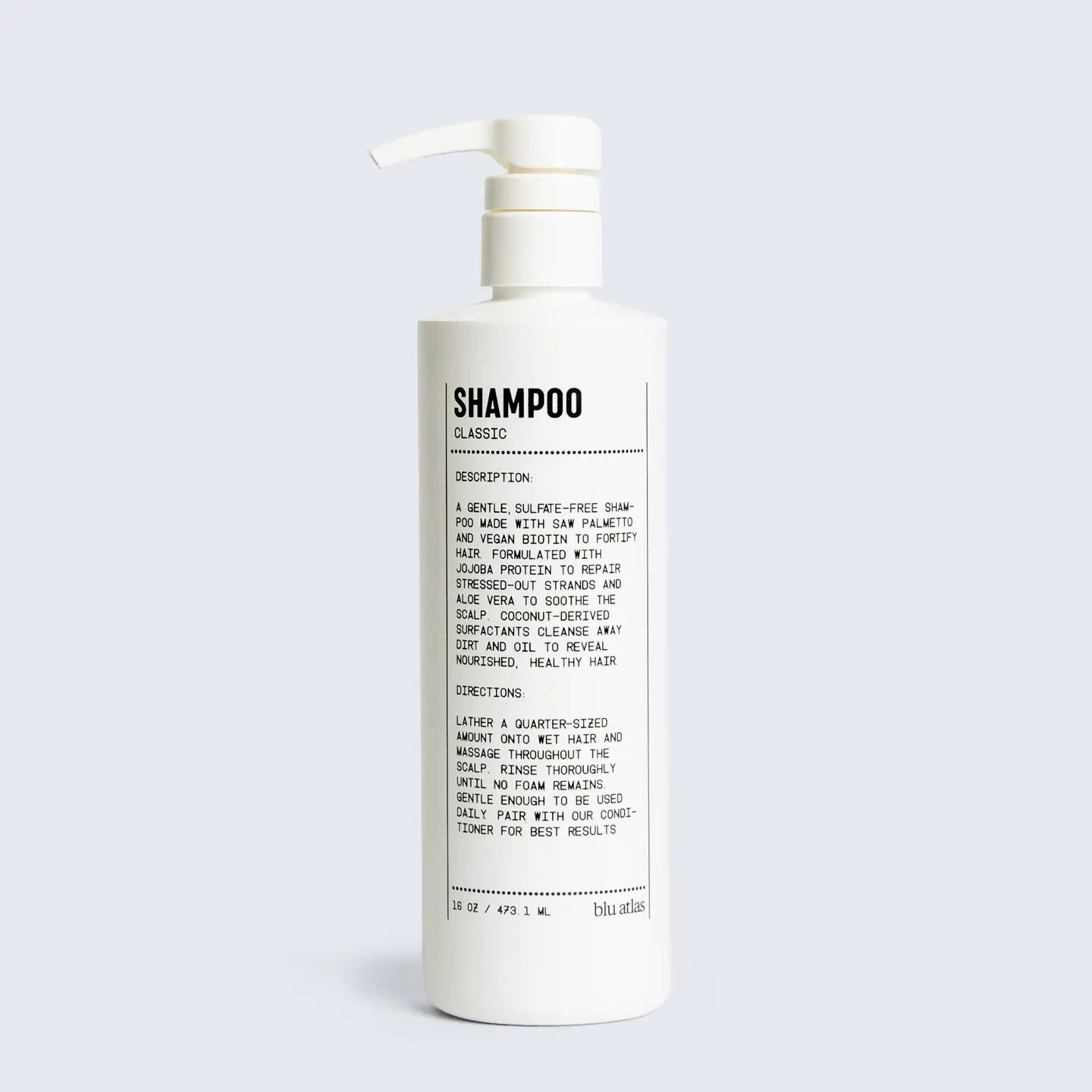 Saw Palmetto & Vegan Biotin Hair Shampoo