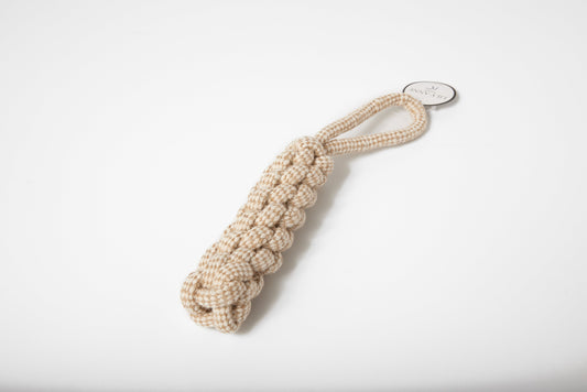Hemp Rope Toy - Braided  Bar With Handle