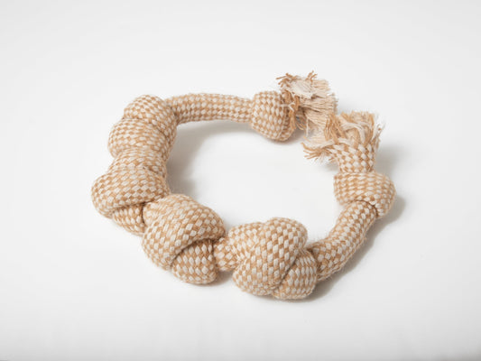 Hemp Rope Toy - Extra Knotted